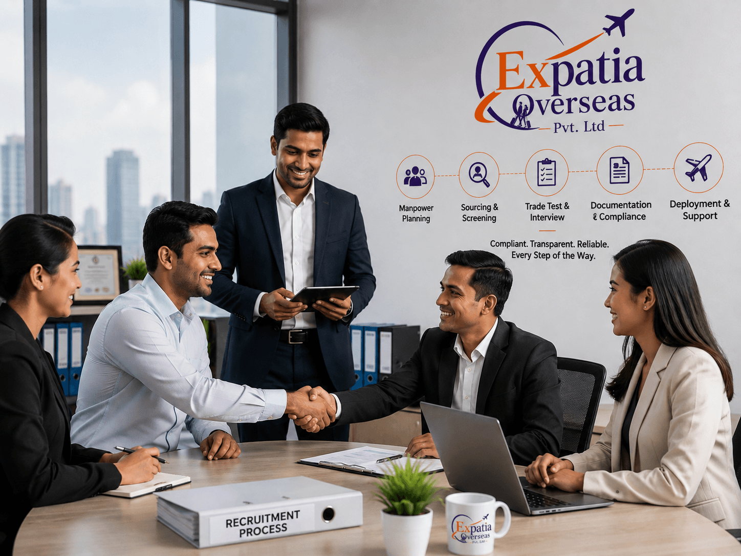 Employers partnering with Expatia Overseas for compliant hiring
