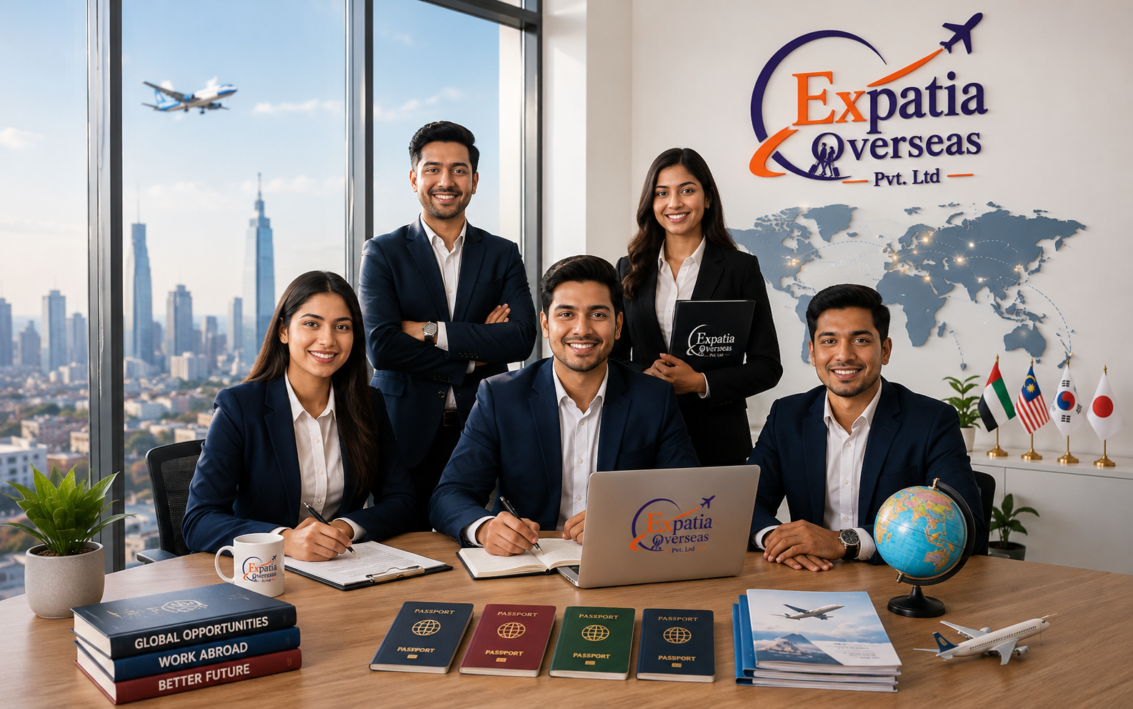 Expatia Overseas team and office